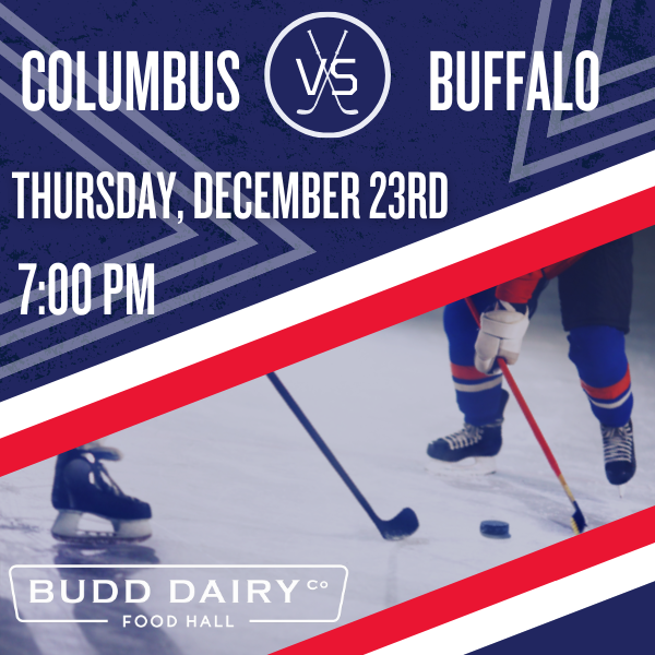 Columbus Blue Jackets vs. Buffalo, Saturday, December 23rd, 7:00 PM