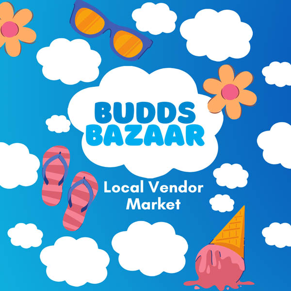 Budd's Bazaar - Local Vendor Market from 11 AM - 3 PM at Budd Dairy Food Hall in Columbus, Ohio.