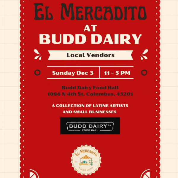 El Mercadito at Budd Dairy - Local Vendors - A Collection of Latine Artists and Small Businesses - Sunday December 3rd - 11 AM to 5 PM