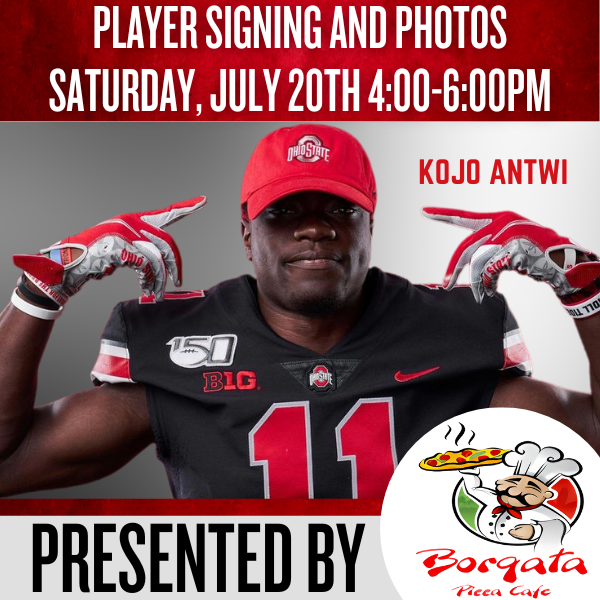 Player Sining and Photos Saturday July 20th, 4 - 6 PM at Budd Dairy Food Hall presented by Borgata